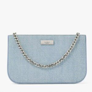 NWT - Kate Spade Madison Studded Denim Lilly Pochette